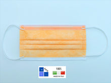 Carica l'immagine nel visualizzatore di Gallery, COLOR / Mascherina Monouso 3 veli -  Made in Italy - 5 conf. da 10 pz.