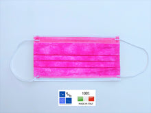 Carica l'immagine nel visualizzatore di Gallery, COLOR / Mascherina Monouso 3 veli -  Made in Italy - 5 conf. da 10 pz.