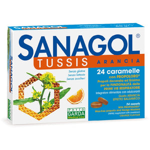 SANAGOL TUSSIS ARANCIA 24CAR