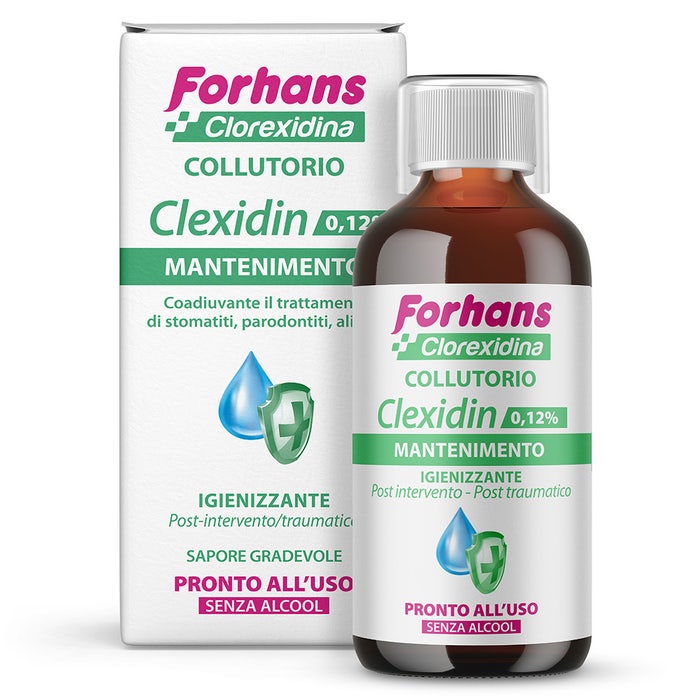 FORHANS CLEXIDIN 0,12 S/ALCOOL