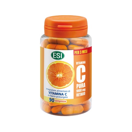 ESI VITAMINA C PURA RETAR90CPR