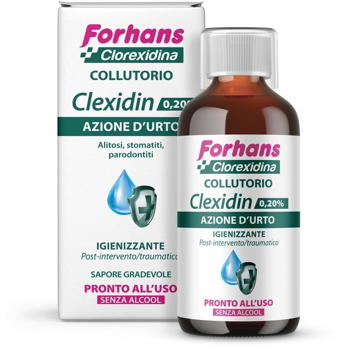 FORHANS CLEXIDIN 0,20 S/ALCOOL